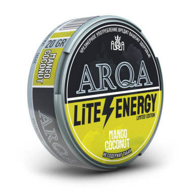 ARQA Lite Energy Mango Coconut ARQA Lite Energy Mango Coconut