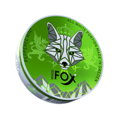 White FOX Peppered Mint White FOX Peppered Mint
