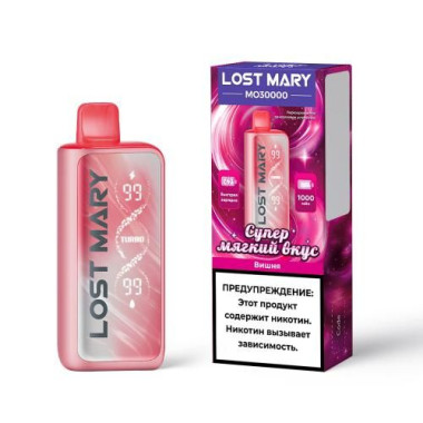 Электронная сигарета Lost Mary MO30000 Вишня Электронная сигарета Lost Mary MO30000 Вишня