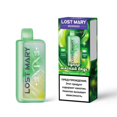 Электронная сигарета Lost Mary MO30000 Киви Маракуйя Гуава Электронная сигарета Lost Mary MO30000 Киви Маракуйя Гуава