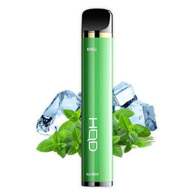 Электронная сигарета HQD King 2000 Ice Mint (Ледяная мята) Электронная сигарета HQD King 2000 Ice Mint (Ледяная мята)