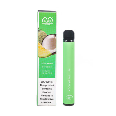 Электронная сигарета PUFF PLUS 800 PUFF PLUS 800 Coco Melon (Дыня-кокос) Электронная сигарета PUFF PLUS 800 PUFF PLUS 800 Coco Melon (Дыня-кокос)