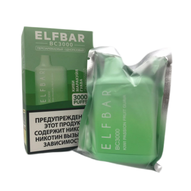 ELFBAR 3000 Киви маракуйя гуава ELFBAR 3000 Киви маракуйя гуава
