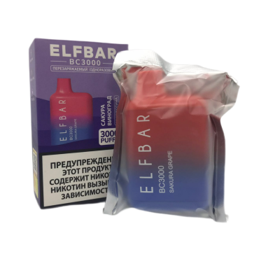 ELFBAR 3000 Сакура виноград_1 ELFBAR 3000 Сакура виноград_1