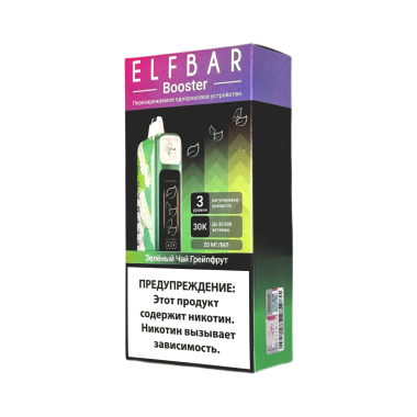 ELFBAR 30000 Зеленый чай грейпфрут ELFBAR 30000 Зеленый чай грейпфрут