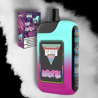 GANG IMMORTAL 16000 Черничный Бабл Гам GANG IMMORTAL 16000 Черничный Бабл Гам
