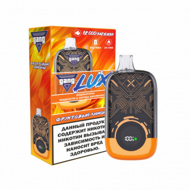 GANG LUX 12000 Фруктовый Лимонад GANG LUX 12000 Фруктовый Лимонад