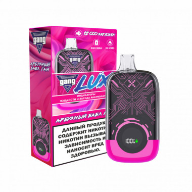 GANG LUX 12000 Арбузный Бабл Гам GANG LUX 12000 Арбузный Бабл Гам