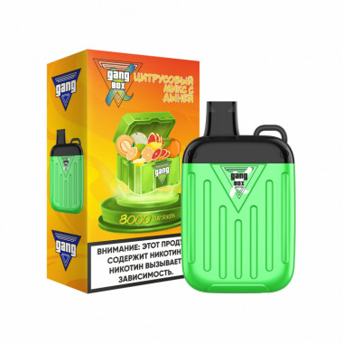 GANG XBOX 8000 Цитрусовый Микс с Дыней GANG XBOX 8000 Цитрусовый Микс с Дыней
