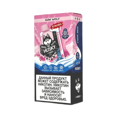 HUSKY AIRMAX 2.0 15000 Strong Ледяная арбузная жвачка с ментолом HUSKY AIRMAX 2.0 15000 Strong Ледяная арбузная жвачка с ментолом