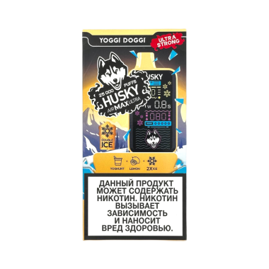 HUSKY AIRMAX ULTRA 25000 Йогурт лимон strong HUSKY AIRMAX ULTRA 25000 Йогурт лимон strong