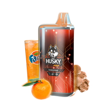 HUSKY CYBER NEW 8000 Мандариновая фанта лёд HUSKY CYBER NEW 8000 Мандариновая фанта лёд