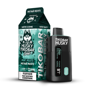 TIKOBAR HUSKY Сибирь 12000 Мятный Мохито TIKOBAR HUSKY Сибирь 12000 Мятный Мохито