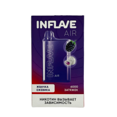 INFLAVE AIR 6000 Жвачка ежевика