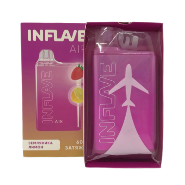 INFLAVE AIR 6000 Земляника лимон INFLAVE AIR 6000 Земляника лимон