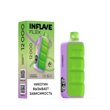 INFLAVE FLEX 12000 Крыжовник INFLAVE FLEX 12000 Крыжовник