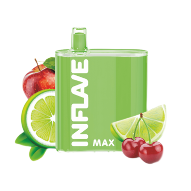 INFLAVE MAX 4000 Вишня лайм яблоко INFLAVE MAX 4000 Вишня лайм яблоко