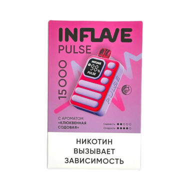 INFLAVE PULSE 15000 Клюквенная содовая INFLAVE PULSE 15000 Клюквенная содовая