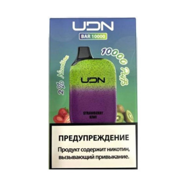 UDN BAR 10000 Клубника, Киви UDN BAR 10000 Клубника, Киви