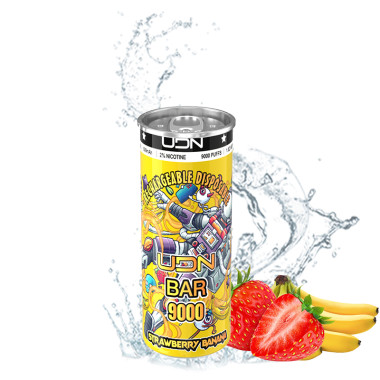 UDN BAR 9000 Клубника, Банан UDN BAR 9000 Клубника, Банан