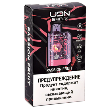 UDN BAR X III 7000 Маракуйя UDN BAR X III 7000 Маракуйя