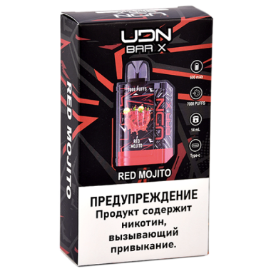 UDN BAR X III 7000 Красный Мохито UDN BAR X III 7000 Красный Мохито
