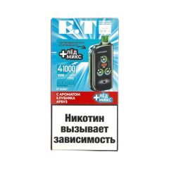 WAKA ET Burst 41000 Клубника, Арбуз + Лед Микс